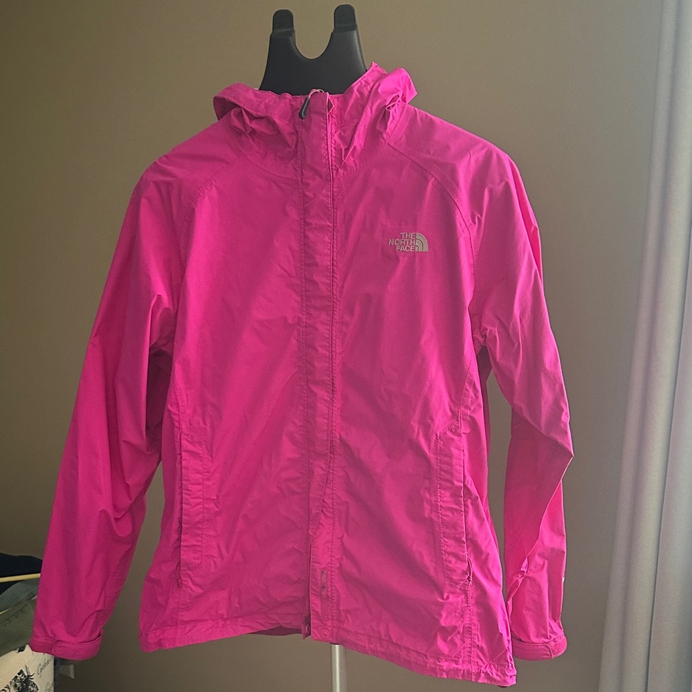 The North Face Kids' Hooded Raincoat - Bright Pink